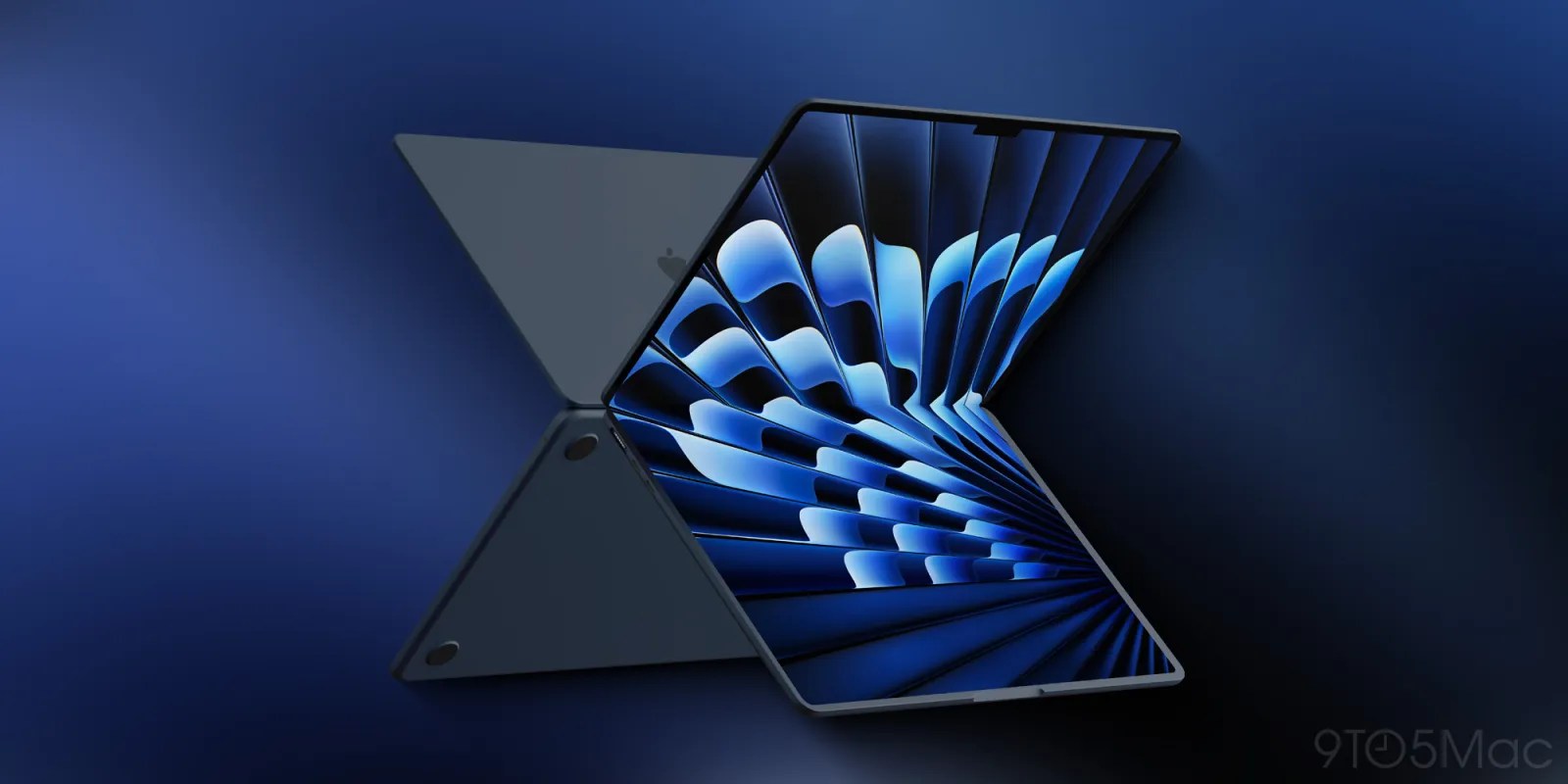 18.8-inch foldable iPad or MacBook with Face ID